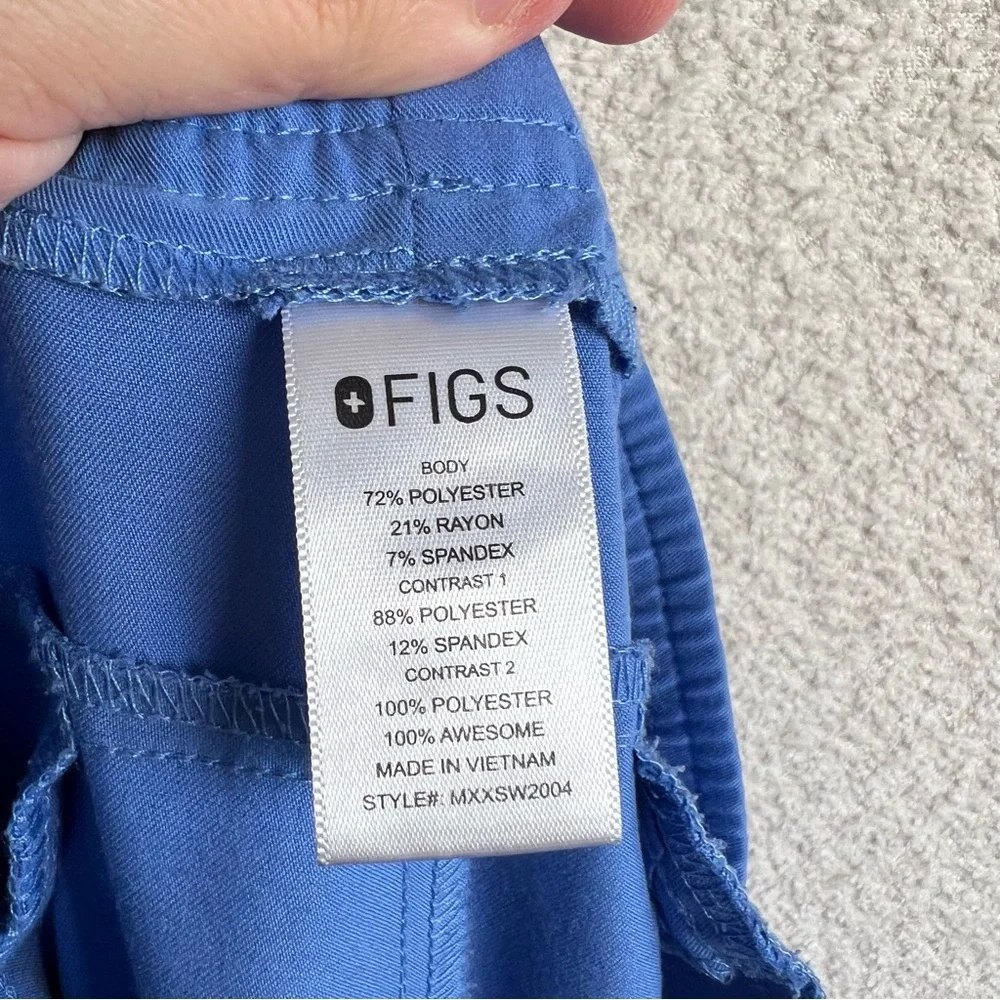 Figs Men’s Technical Collection Ceil Blue Tansen Joggers Scrub‎ Pants Size XL